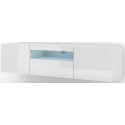 Aura tvbord i møbelplade B150 cm - Hvid