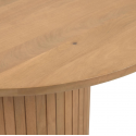 Nahla rundt spisebord i akacietræ B120 cm - Natur