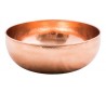 Rund håndvask i kobber Ø40 cm - Rødguld