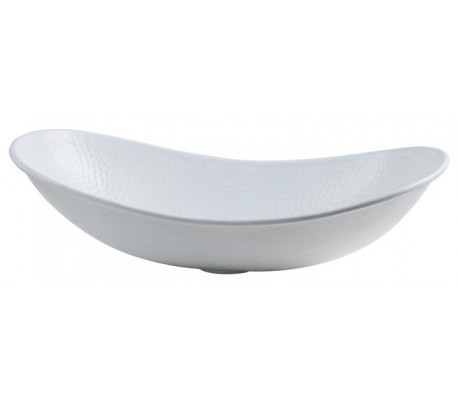 Oval håndvask i kobber 50 x 38 cm - Antik kobber