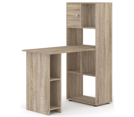 Sello skrivebord i møbelplade H149 cm - Sonoma eg