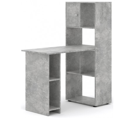 Lama skrivebord i møbelplade H144 cm - Sonoma eg