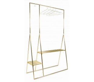 Loungestol i tekstil H76 cm - Murstensrød 2