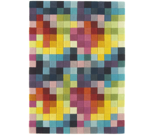 Nizza puf i bomuld 50 x 50 cm - Sort 2