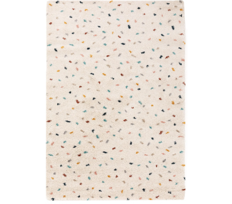 Funk tæppe i uld 120 x 180 cm - Multi