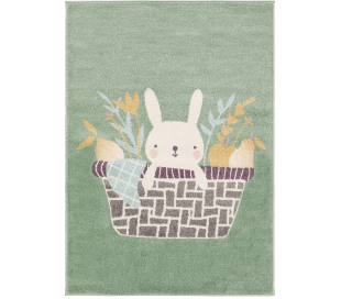 Tommy tæppe i polypropylene 80 x 150 cm - Grøn