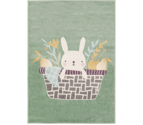 Tommy tæppe i polypropylene 80 x 150 cm - Grøn