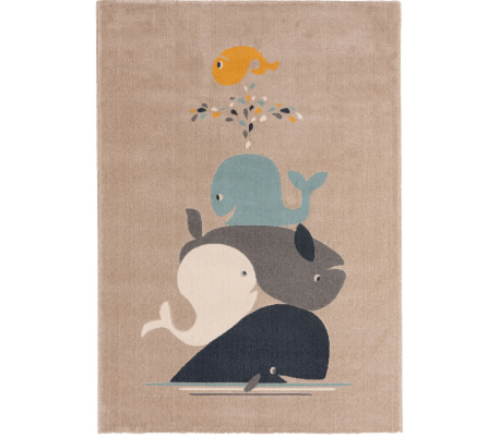 Tommy tæppe i polypropylene 120 x 170 cm - Creme