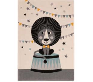 Juno tæppe i polypropylene 160 x 230 cm - Sort