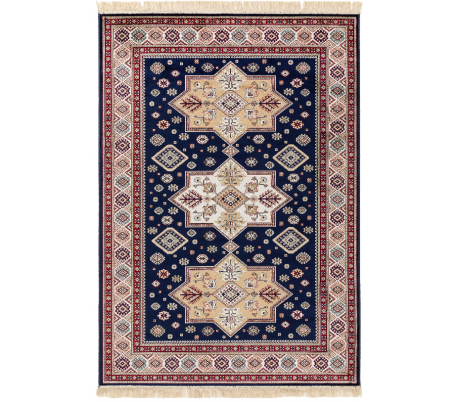 Haven tæppe i viskose 80 x 160 cm - Blå