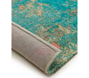 Frencie tæppe i polyakryl 80 x 165 cm - Blå 2