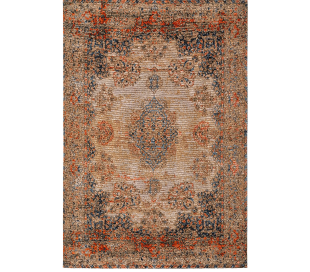 Haven tæppe i viskose 80 x 160 cm - Blå