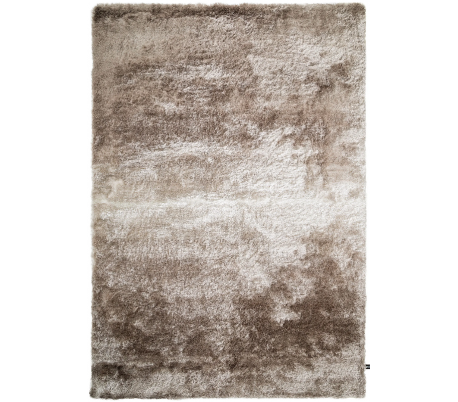 Francis shaggy tæppe i polyester 120 x 170 cm - Creme