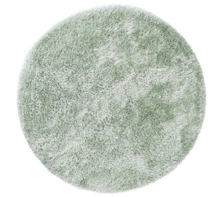 Lea shaggy tæppe i polyester Ø120 cm - Rosa