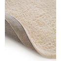 Whisper shaggy tæppe i polyester 300 x 400 cm - Beige