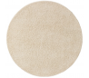Berber tæppe i uld Ø200 cm - Creme