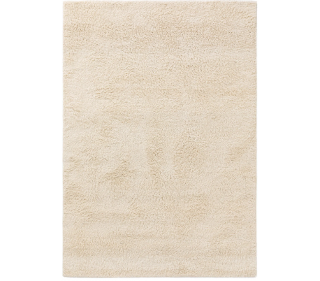 Berber tæppe i uld Ø200 cm - Creme