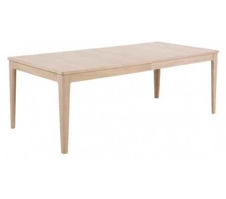 Marte Spisebord i egetræ og egetræsfinér 180 x 102 cm - Natur