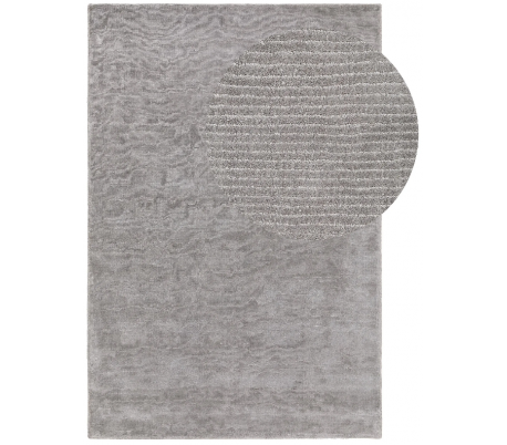 Chiara tæppe i viskose 170 x 240 cm - Beige/Rosa