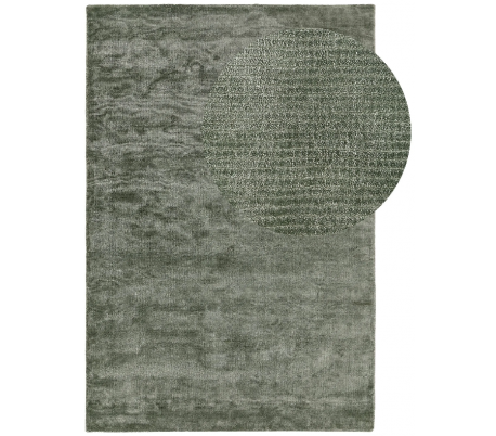 Chiara tæppe i viskose 170 x 240 cm - Lysegrå