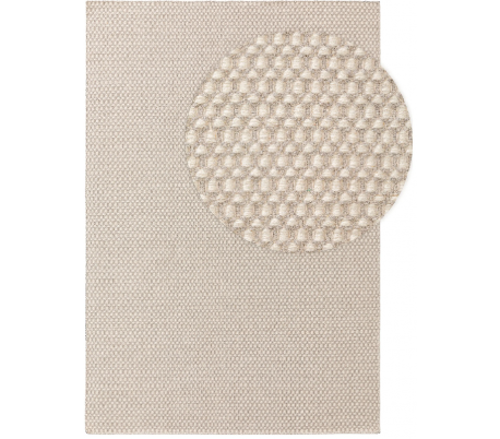 Hector tæppe i uld 300 x 400 cm - Grå