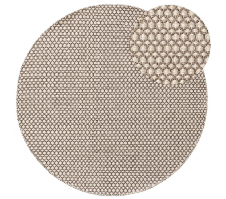 Hector tæppe i uld 120 x 170 cm - Grå