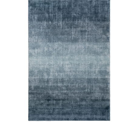 Ombre tæppe i viskose 200 x 300 cm - Turkis