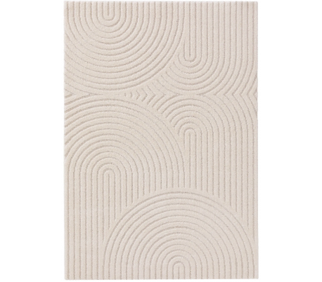 Eve tæppe i polypropylene 140 x 200 cm - Creme