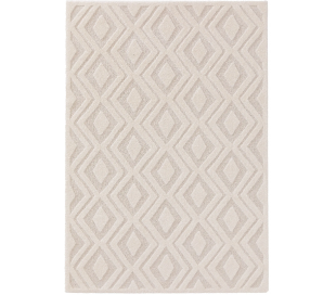 Eve tæppe i polypropylene 200 x 290 cm - Creme