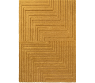 Aaron tæppe i uld 160 x 230 cm - Grå