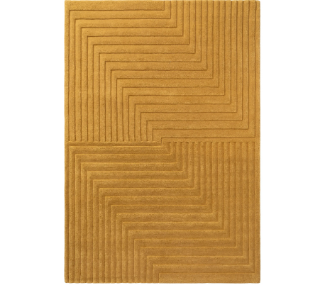 Aaron tæppe i uld 200 x 290 cm - Grå