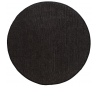 Rundt tæppe i sisal Ø250 cm - Sort