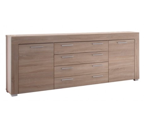 Boom sideboard i møbelplade B120 cm - Sonoma eg