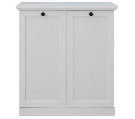 Baxter skoskab i møbelplade H196 cm - Hvid