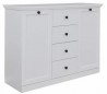 Baxter sideboard i møbelplade B119 cm - Hvid