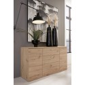 Canyon sideboard i møbelplade B219 cm - Vild eg