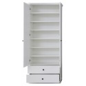 Baxter skoskab i møbelplade H196 cm - Hvid