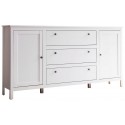 Ole sideboard i møbelplade B96 cm - Hvid