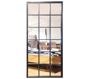 Blok hjørnesofa i velour ripcurl 290 x 230 cm - Grøn