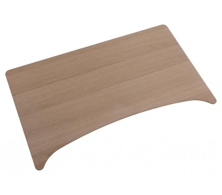 2 x Northwood tillægsplader til spisebord 50 x 100 cm - Hvidpigmenteret natur