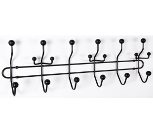 Sir James knagerække B79 cm - Sort/Nød