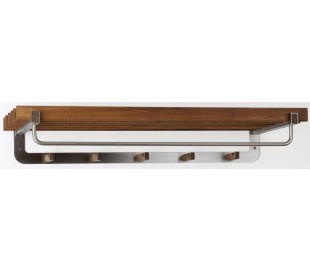 Norline hattehylde B60 cm - Hvid/Eg