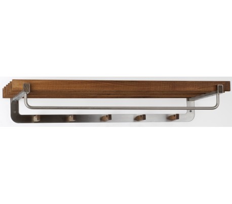 Norline hattehylde B60 cm - Hvid/Eg