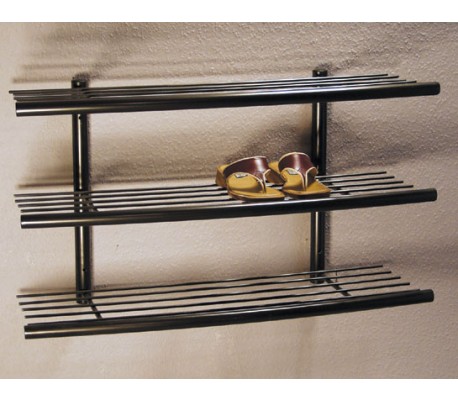 Norline hylde B76 cm - Sort/Sort