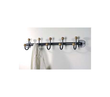 Sir James knagerække B79 cm - Sort/Nød