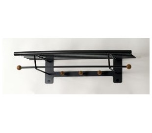 Sir James hattehylde B100 cm - Sort/Nød