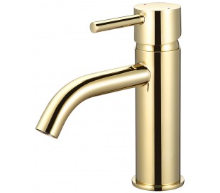 Fordham armatur til håndvask m/bundventil - Børstet messing