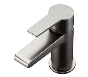 Pinaki armatur til håndvask m/bundventil - Mat sort 2