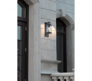 Væglampe H33 cm 1 x E27 - Antracit 2