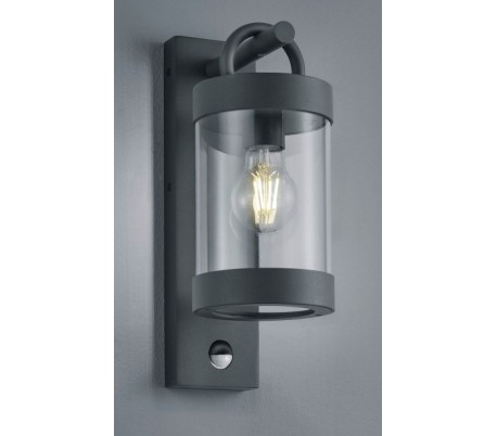 Væglampe H33 cm 1 x E27 - Antracit